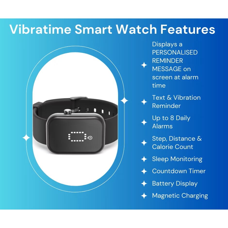 pivotell vibratime smart pill reminder watch 1