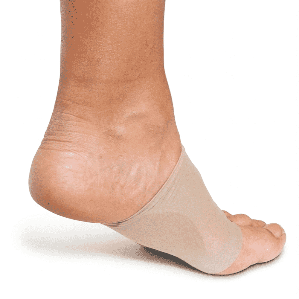 plantar fasciitis arch sleeve left in use