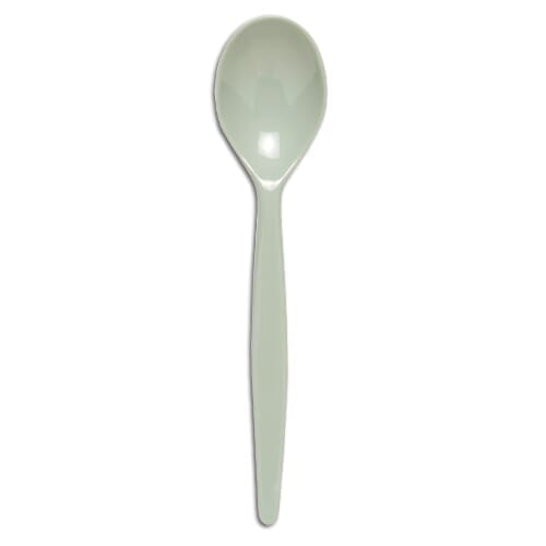 View AntiMicrobial Plastic Spoon Plastic AntiBac Spoon Grey information