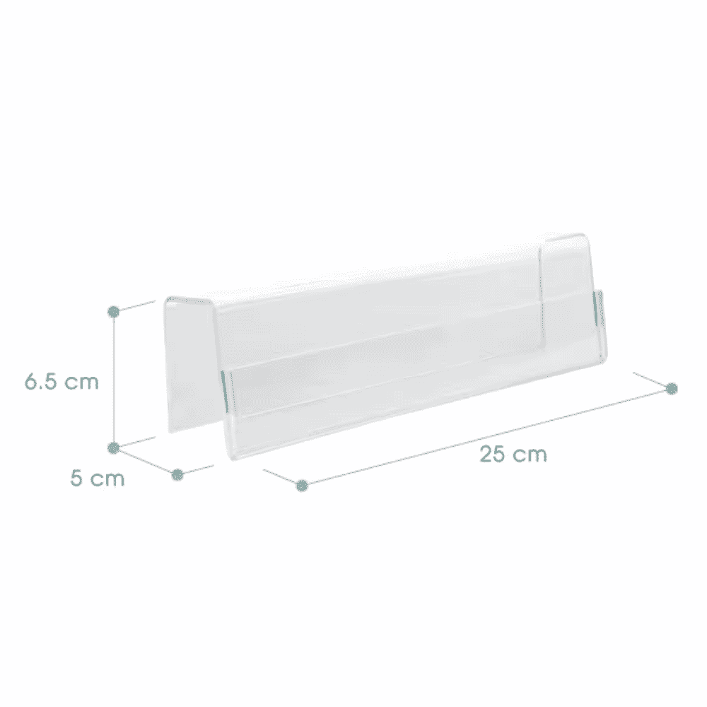 plastic card holder dimensions
