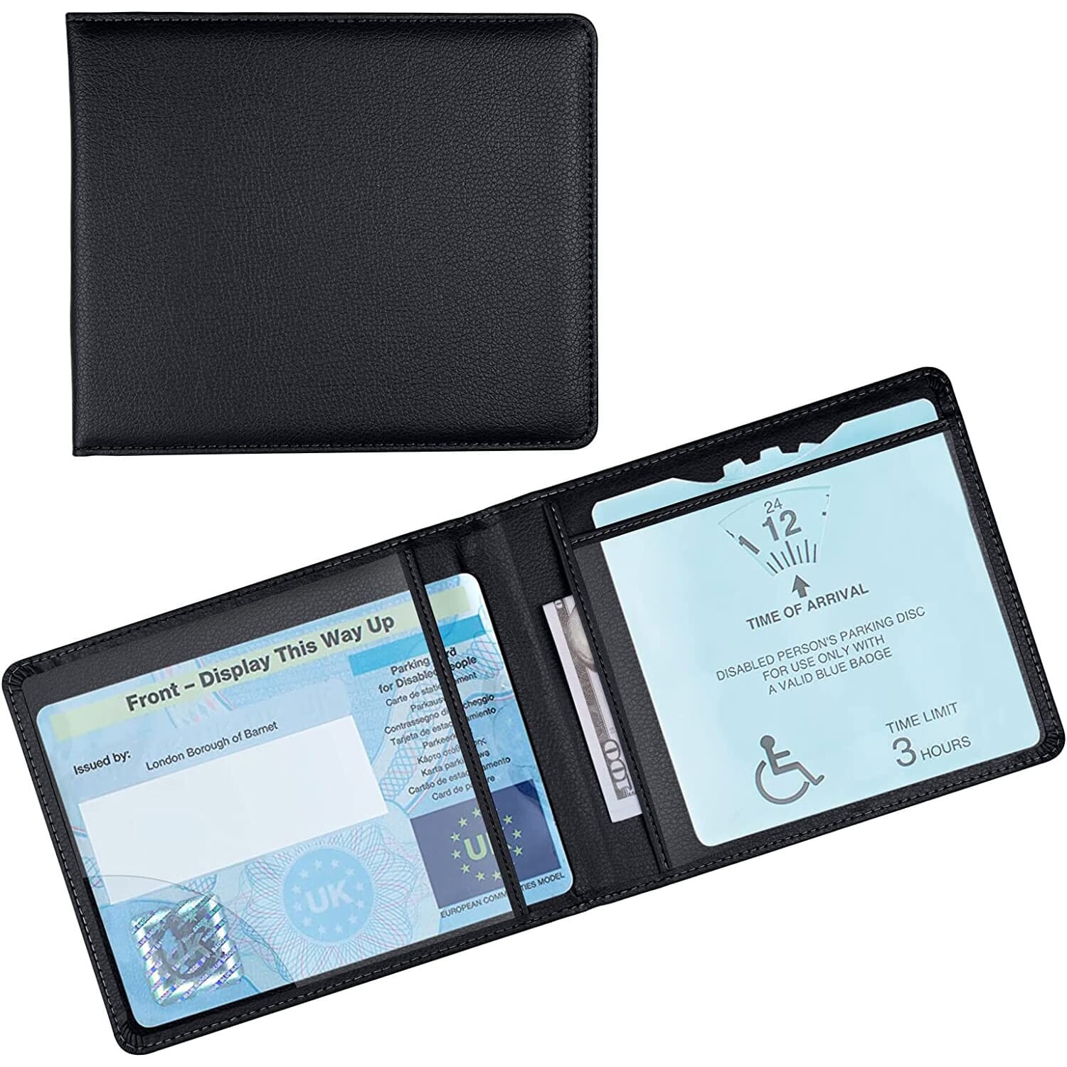 View Plastic Disabled Badge Wallet Black information