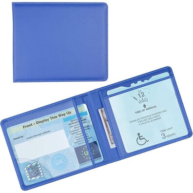 Plastic Disabled Badge Wallet