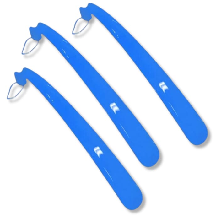 plastic long shoe horn pack of 3