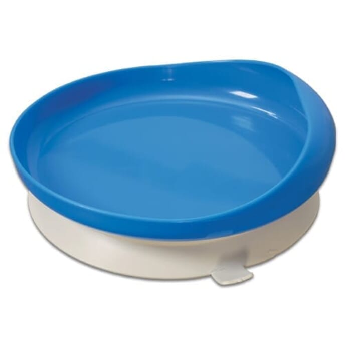 plastic scooper plate with suction base