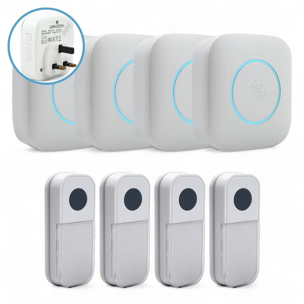 Plug In Wireless Door Chime Pack of …