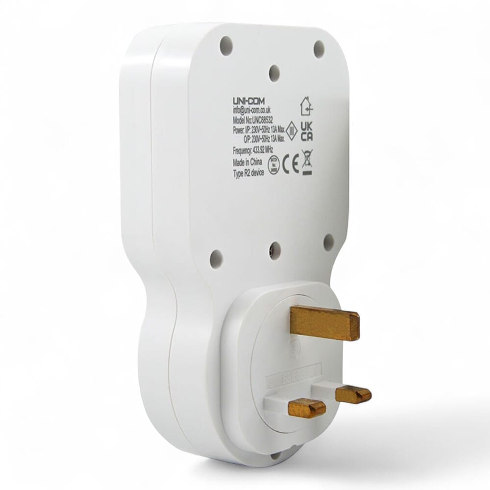 plug through door chime back