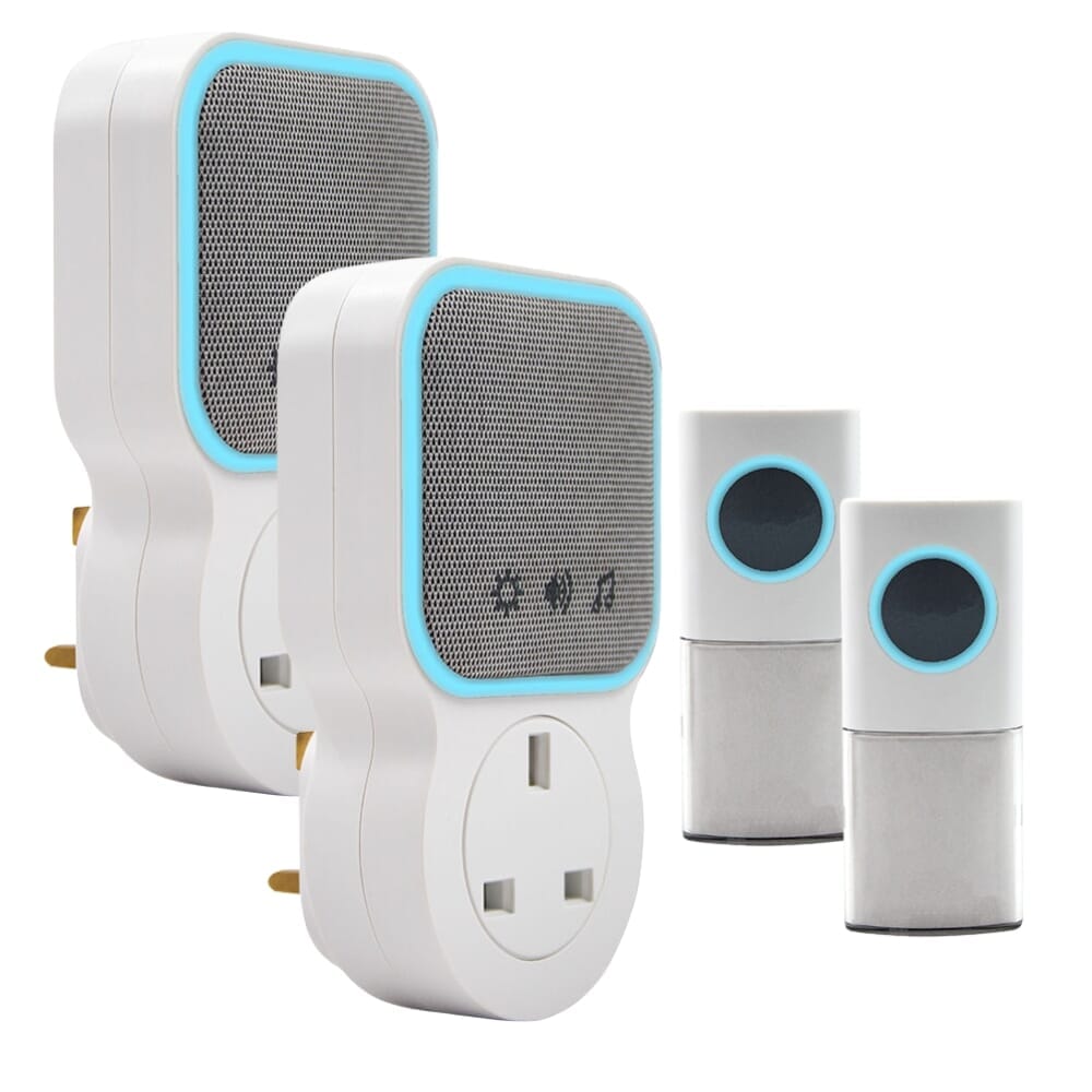 Plug Through Door Chime Pack of 2