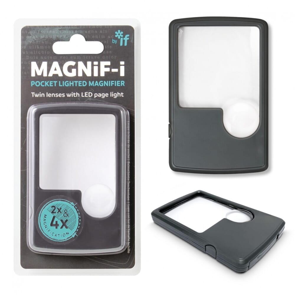 Pocket LED Magnifier