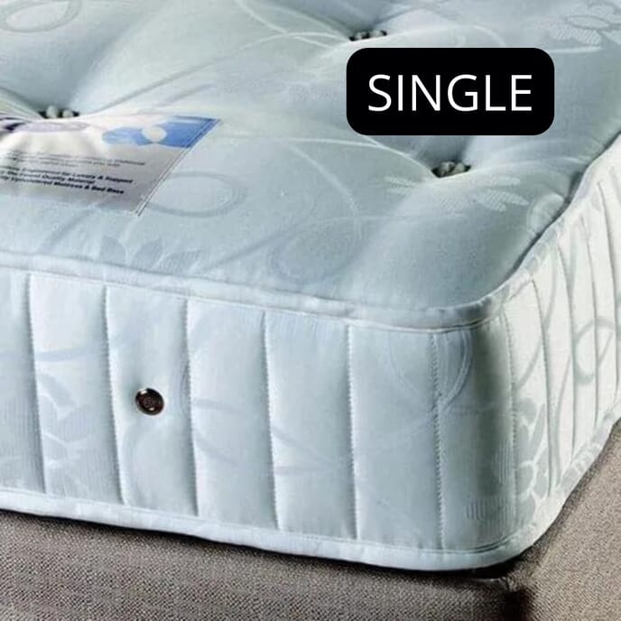 pocket sprung non allergenic mattress single