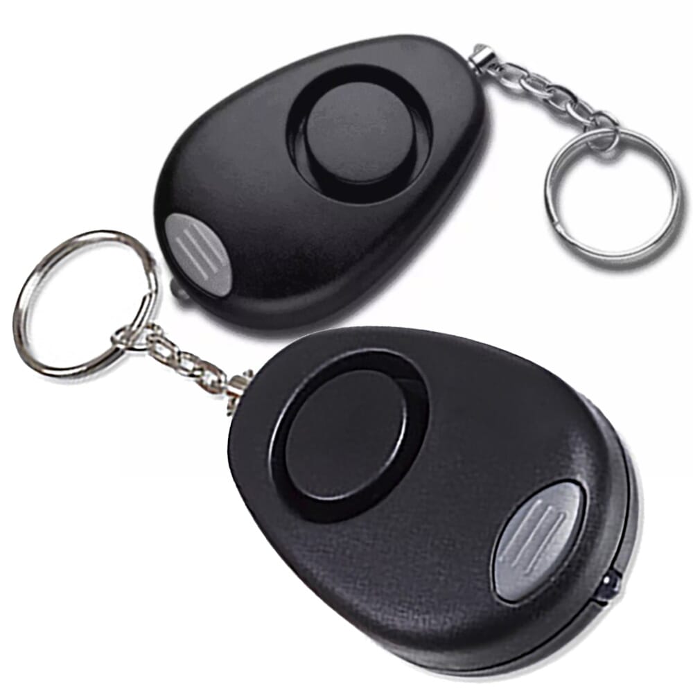 police approved emergency alarm with torch pack of 2