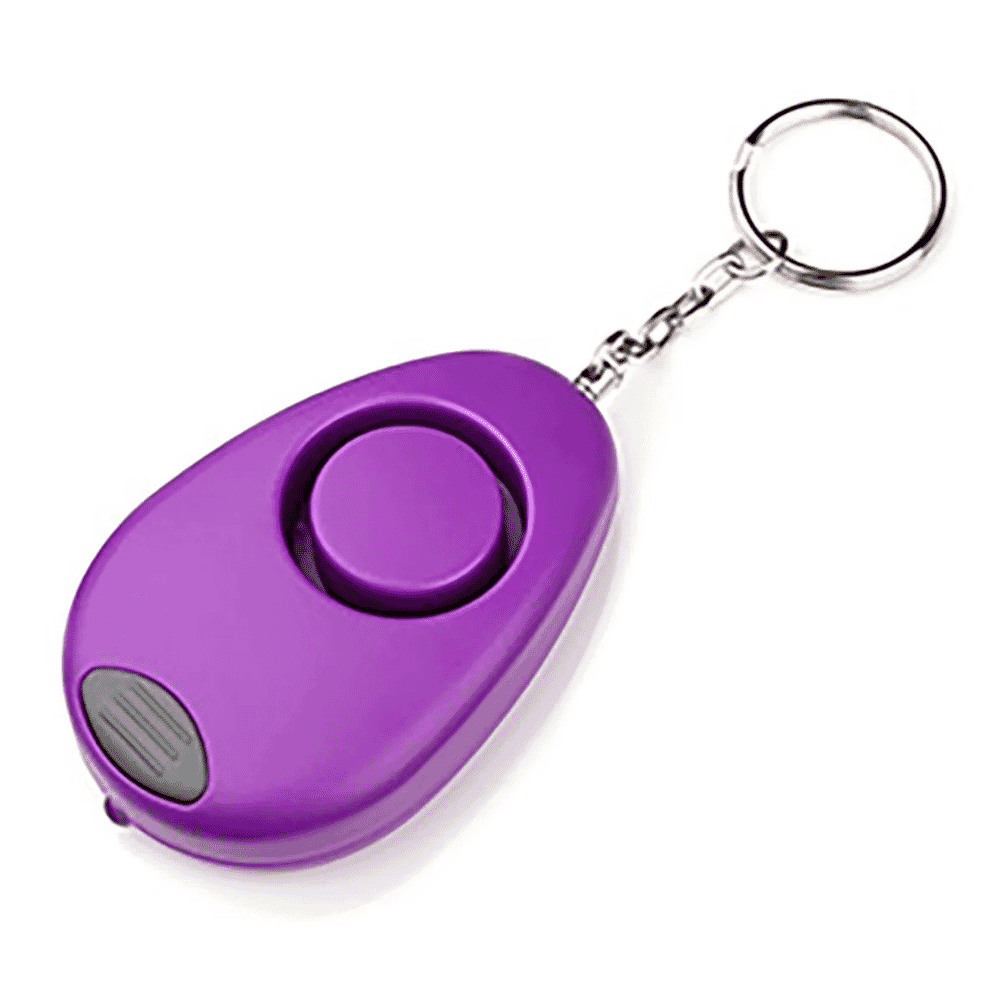 police approved emergency alarm with torch purple