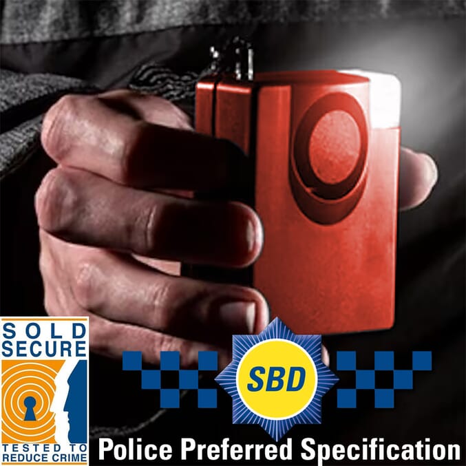 police preferred personal alarm with torch