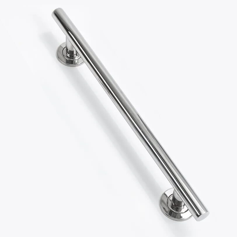 View Polished Stainless Steel Grab Rails Straight 24 information