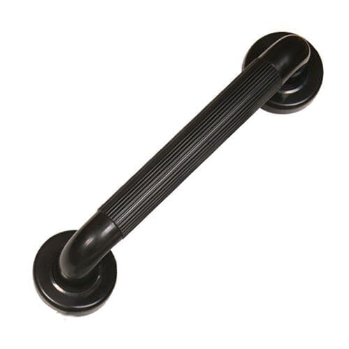 poly flute grab rail black 300mm
