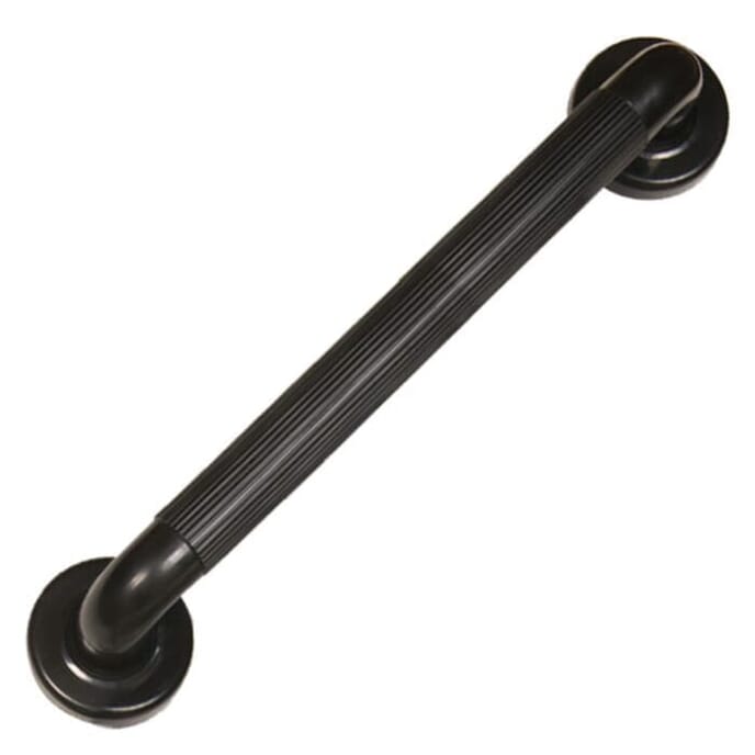 poly flute grab rail black 450mm