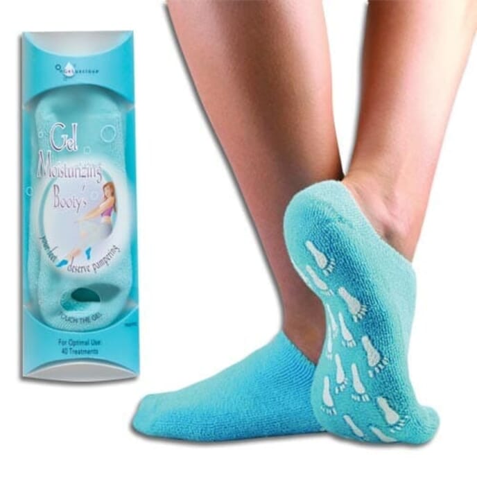 polymer gel booties comfort gel booties blue