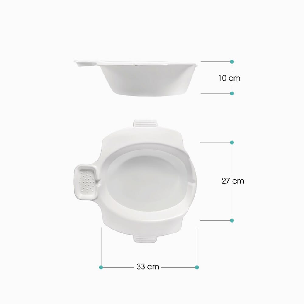 portable bidet measurements
