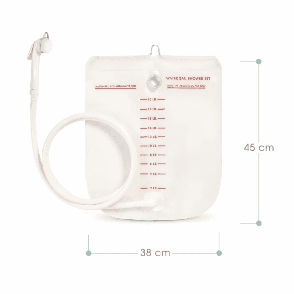 portable shower dimensions