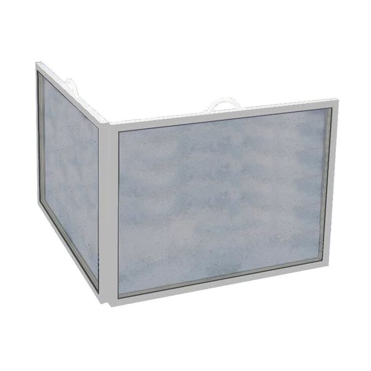 portable shower screen wide