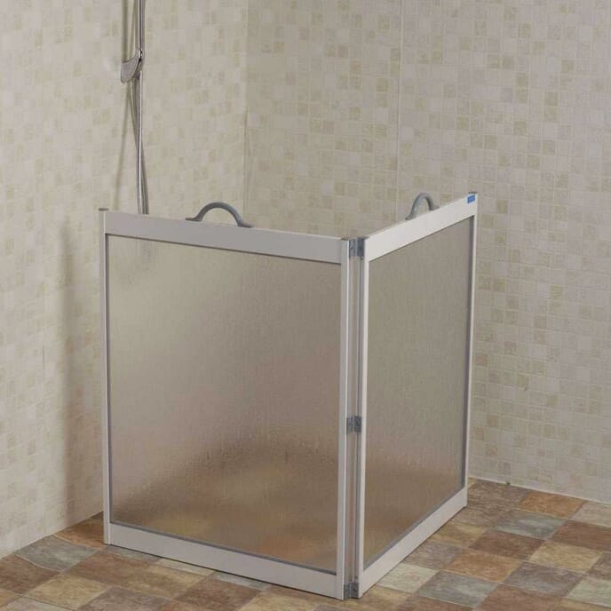 portable shower screen