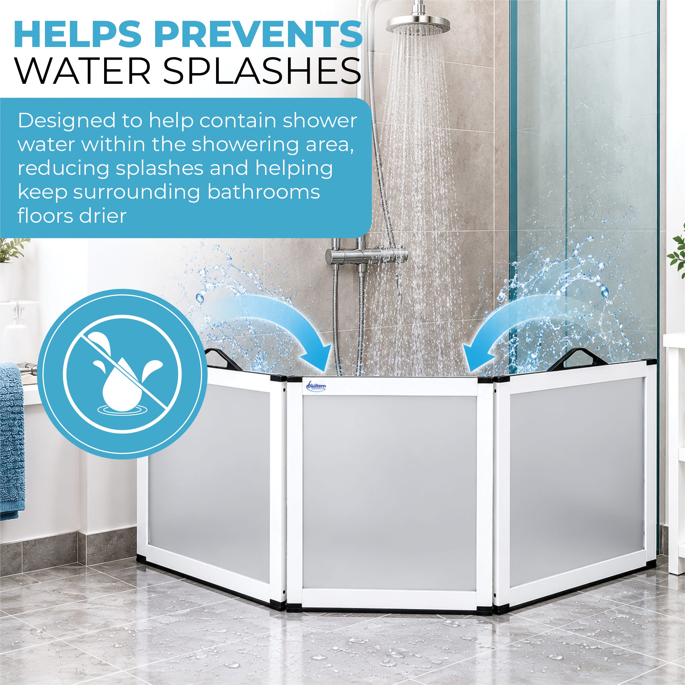 portascreen shower guard use