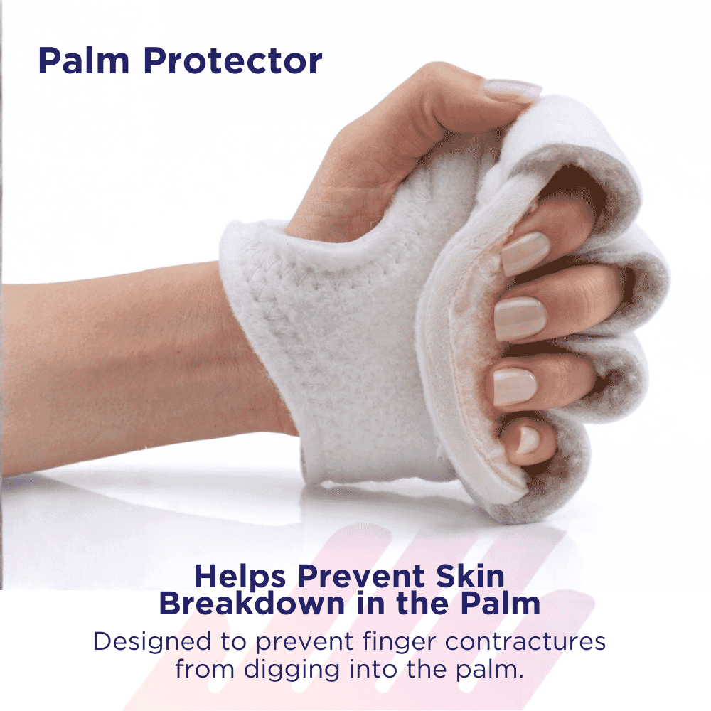 positioning splint palm protector infographic