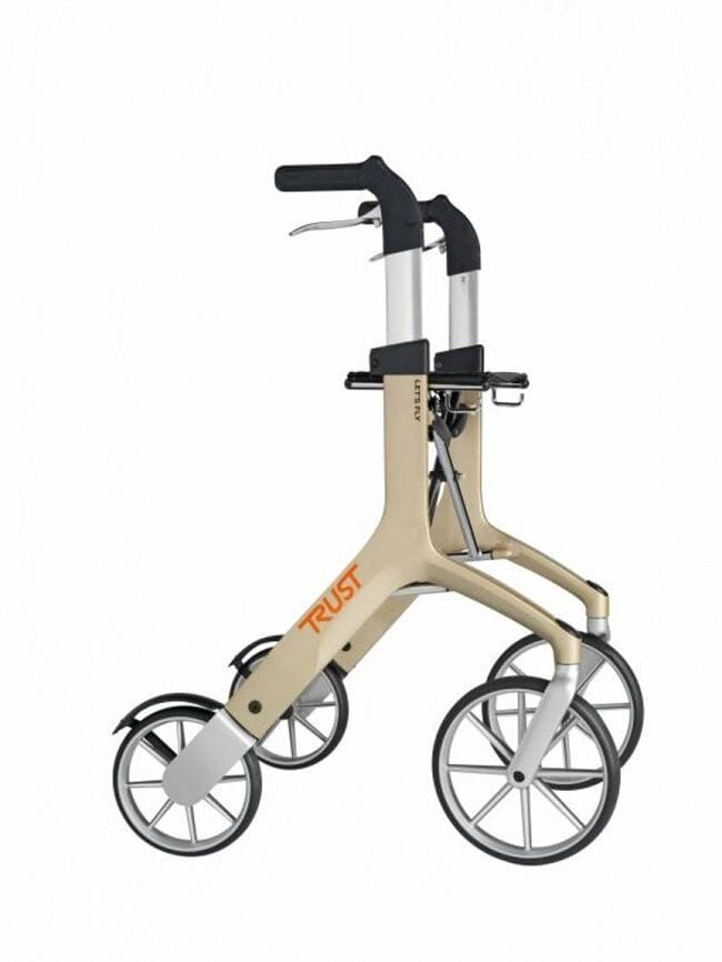 View Lets Fly Rollator Champagne information