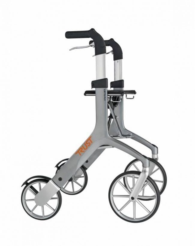 View Lets Fly Rollator Graphite Grey information