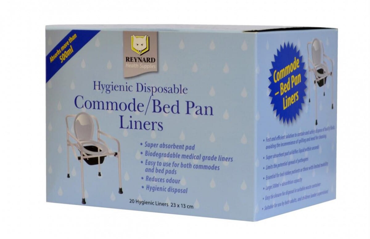 View Commode Liner Pack of 20 information