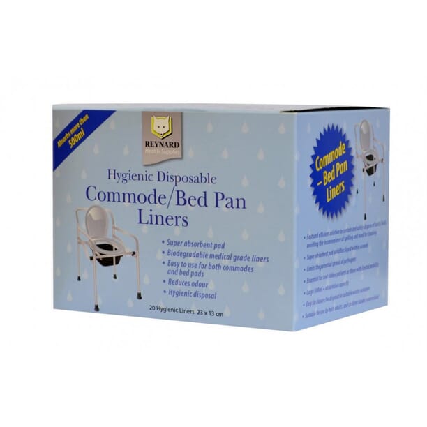 Commode Liner - Pack of 20