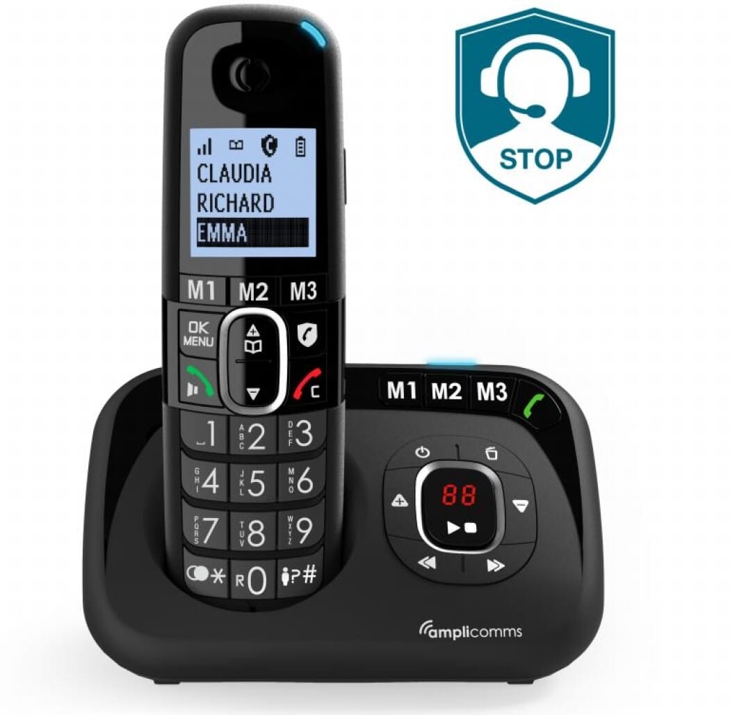 View Amplicomms Bigtel 1580 DECT Answerphone information