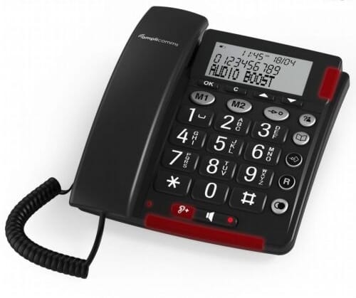 Téléphone Sans Fil AMPLICOMMS BigTel 1500