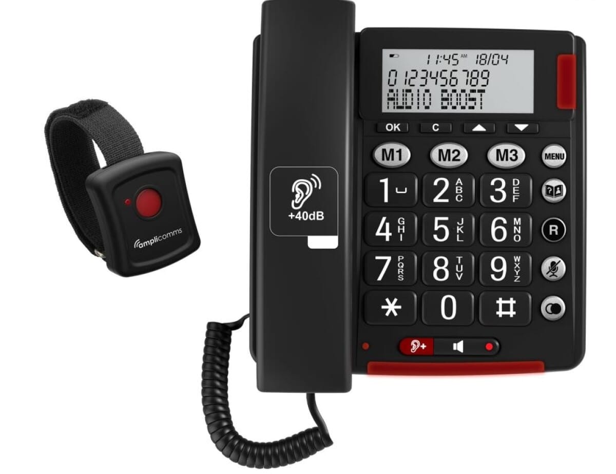 Téléphone Sans Fil AMPLICOMMS BigTel 1500