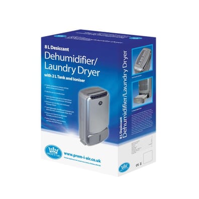 Prem-I-Air 8L Desiccant Dehumidifier/Laundry Dryer