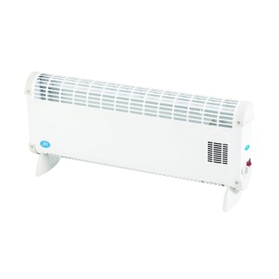 Prem-I-Air 'Bajo' 2.5kW Convector Heater With Turbo Fan