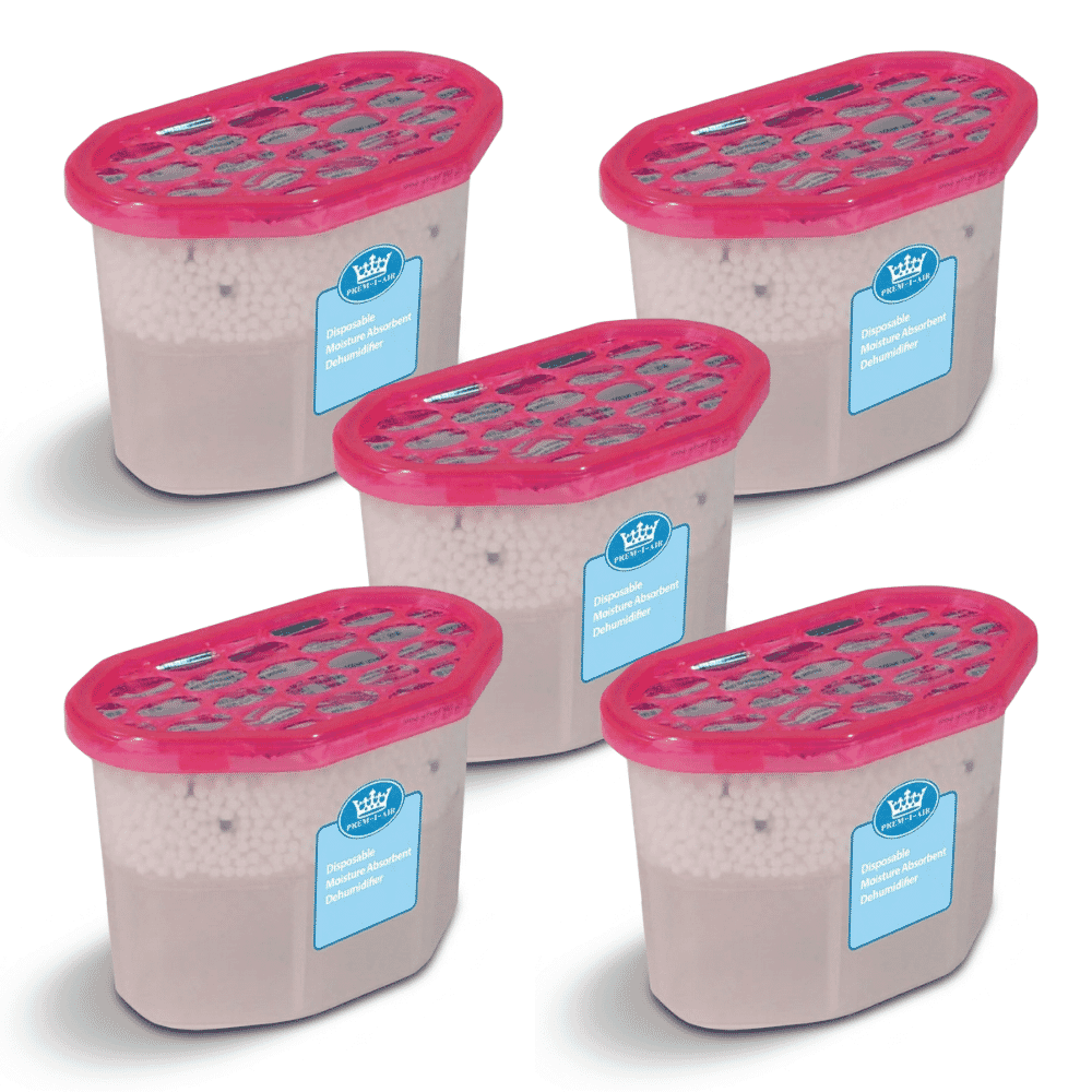 prem i air disposable moisture absorbent dehumidifier pack of 5