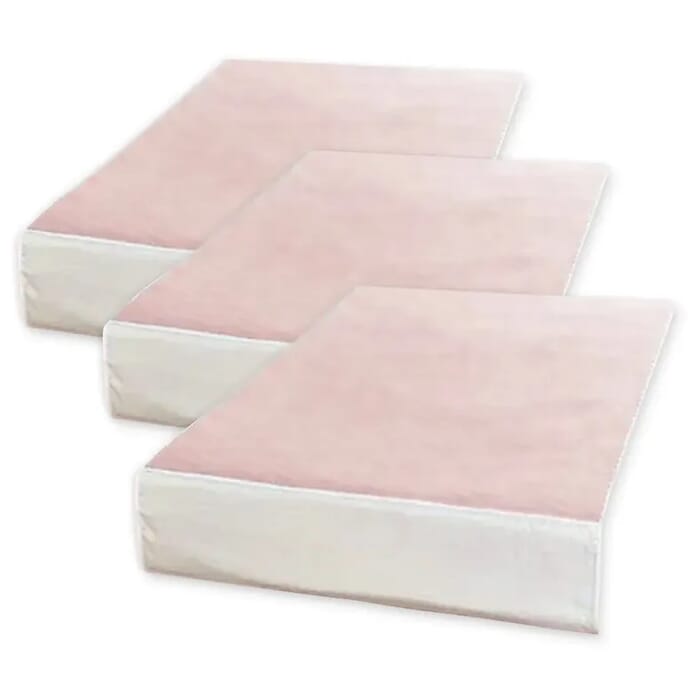 premium ultra dry washable bed pads pack of 3