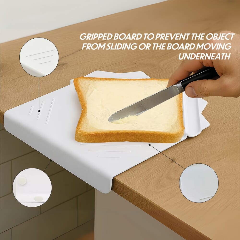 preparation board in use