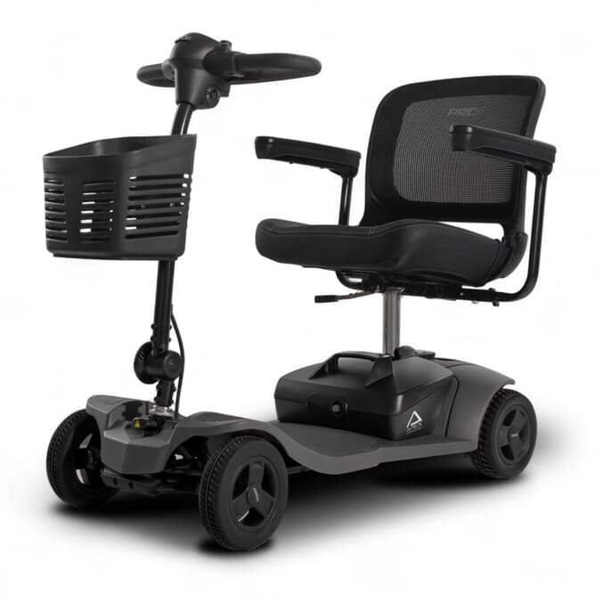 pride apex alumalite 2 0 mobility scooter black