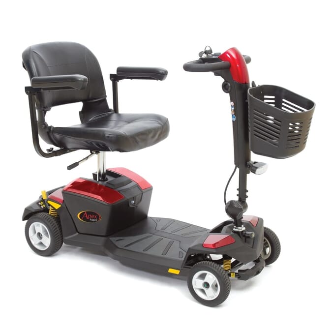 pride apex rapid mobility scooter