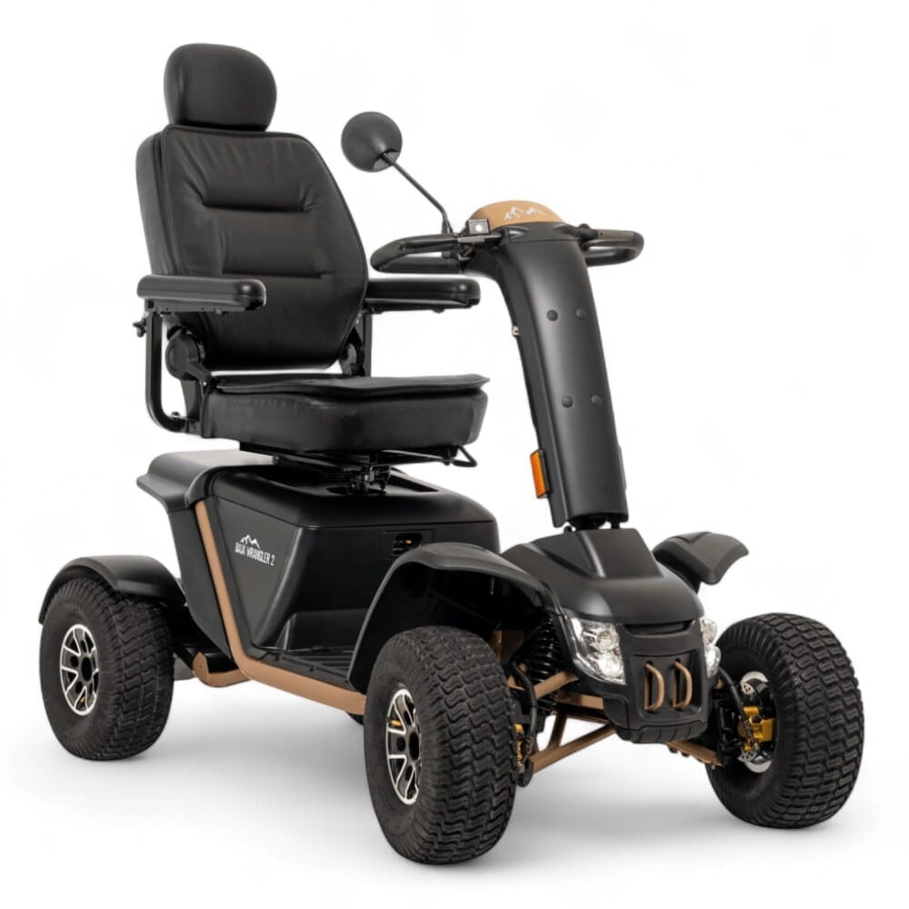 pride baja wrangler mobility scooter tan