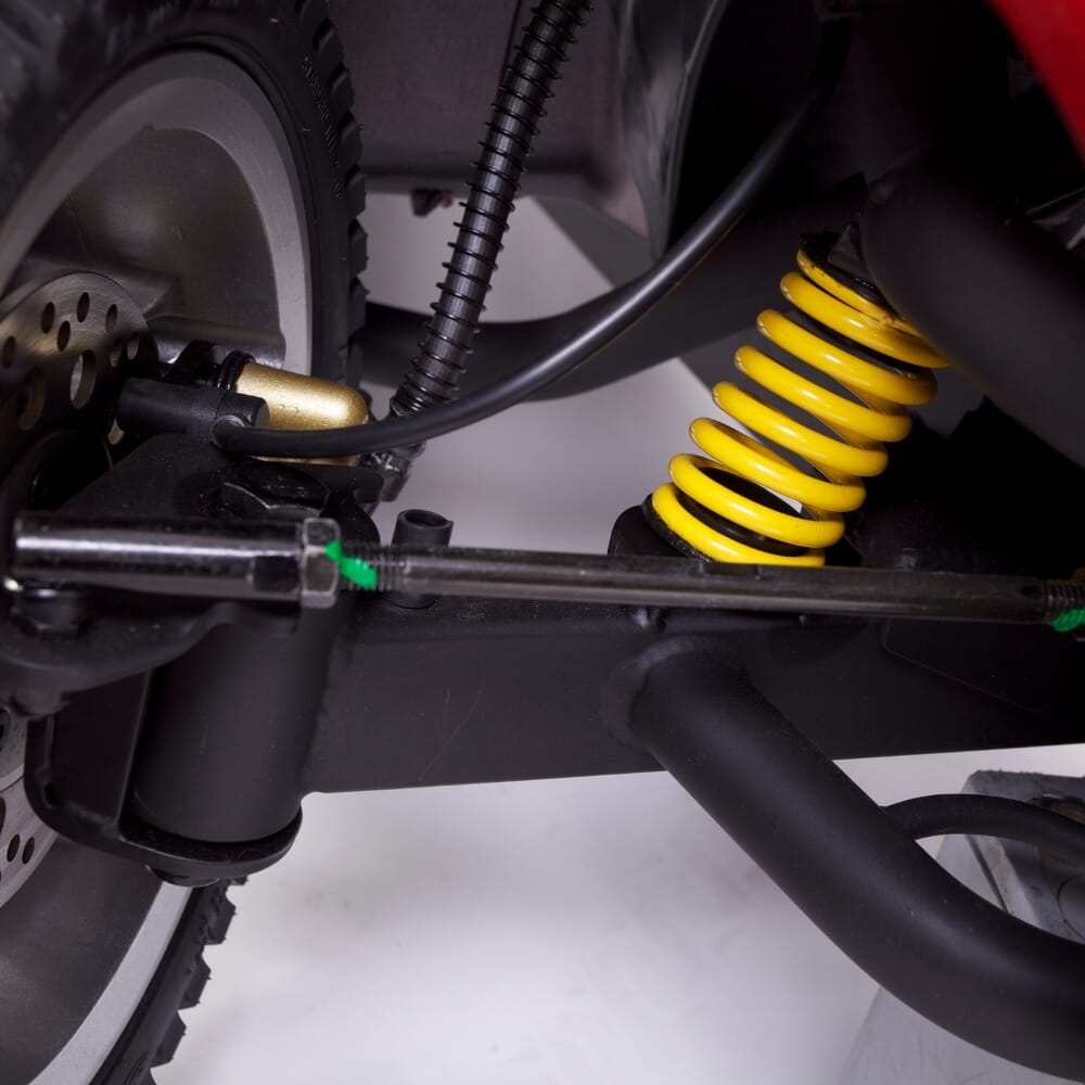 pride colt pursuit mobility scooter suspension