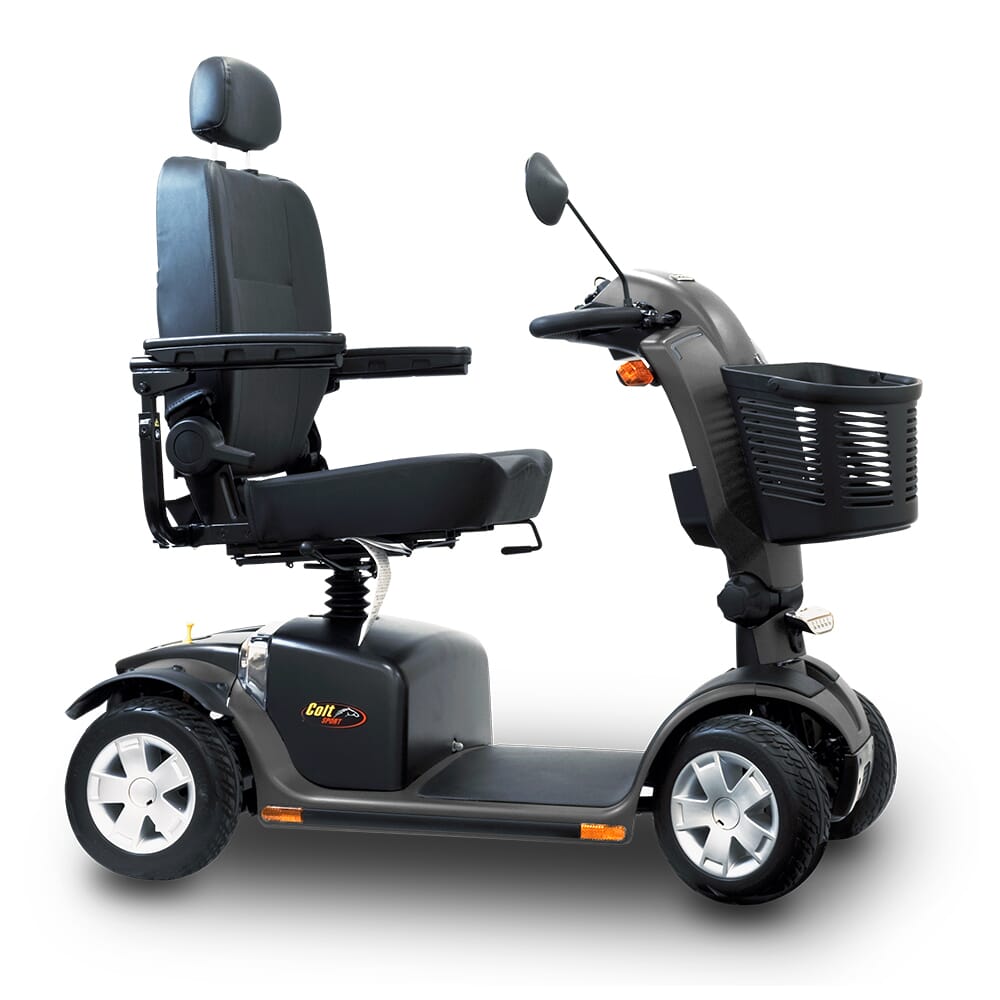 pride colt sport 2 0 mobility scooter grey
