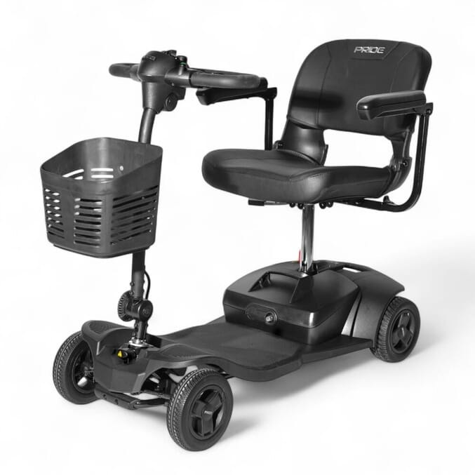 pride gogo ultra mobility scooter black