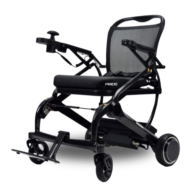 pride jazzy carbon swift folding electric wheelchair