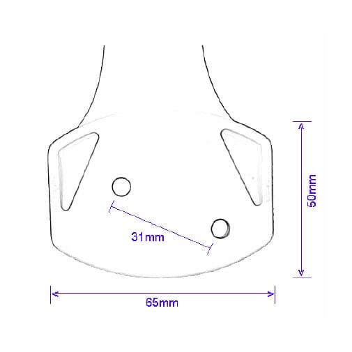prima grab bar white mint colour fixing feet