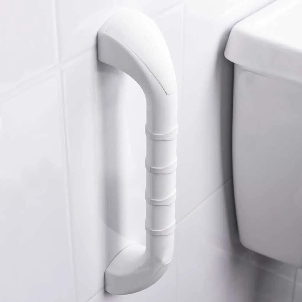 prima grab bar white straight 30cm 12 inch
