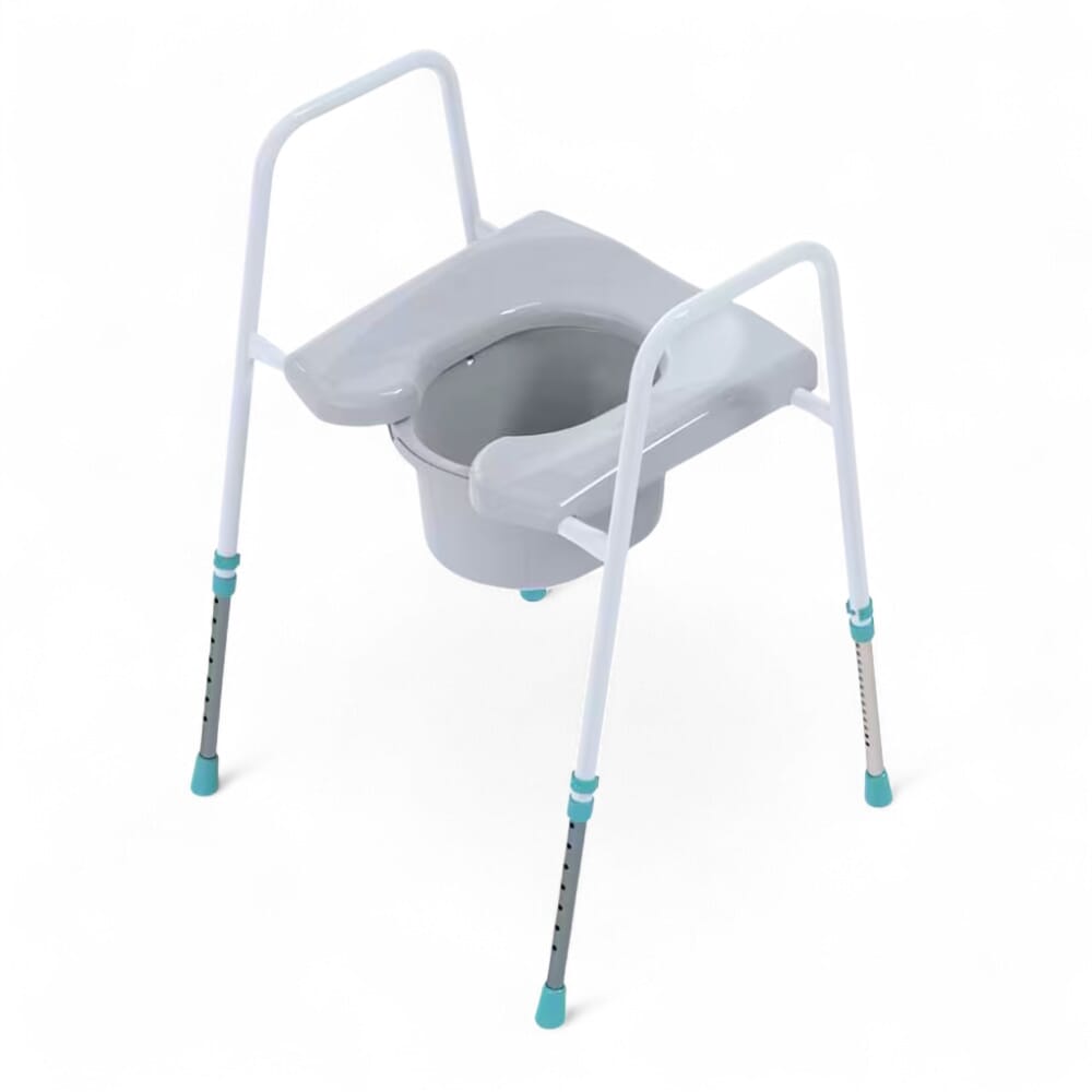 prima horsehoe toilet aid commode version