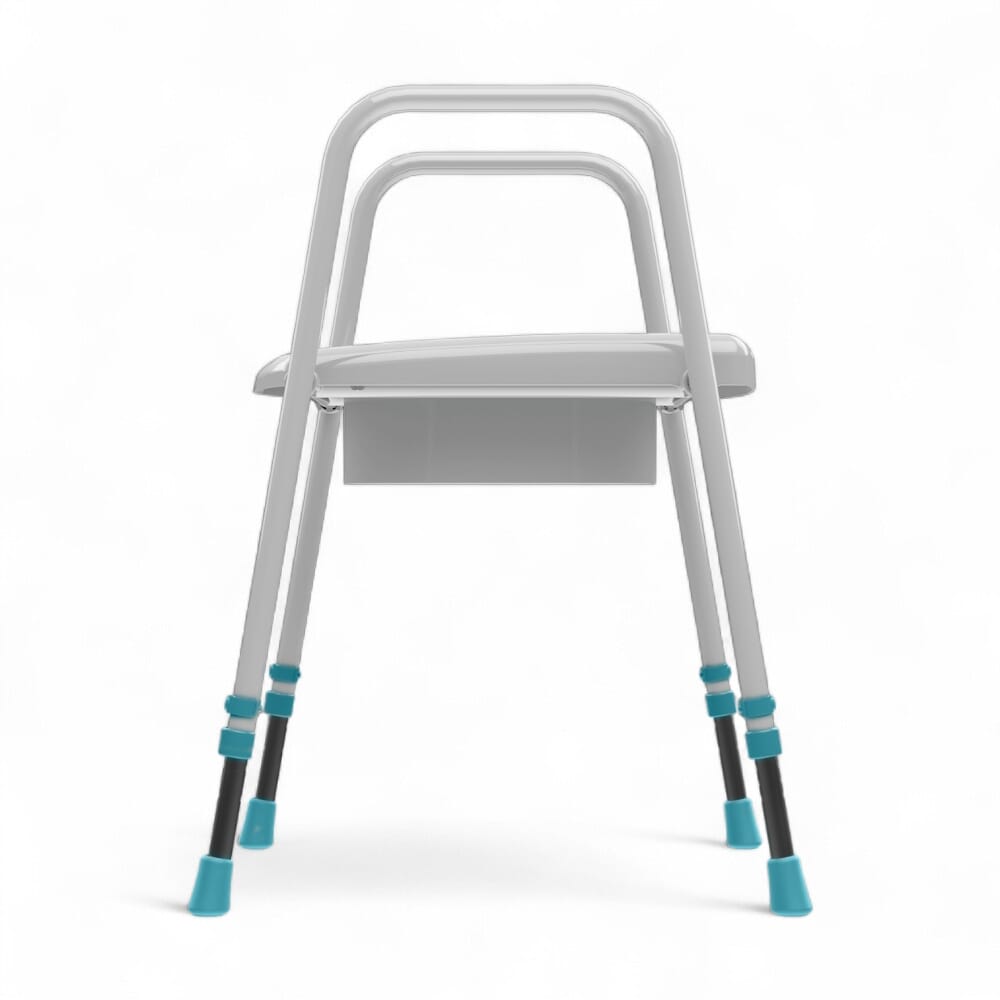 prima superior adjustable toilet frame side