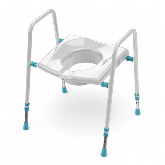 prima superior adjustable toilet frame